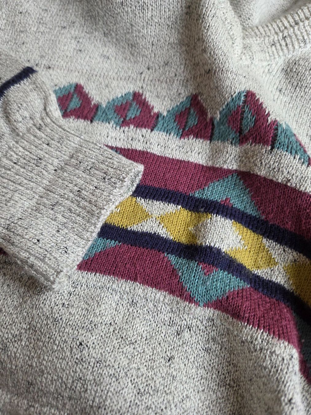 Maglioni & Felpe: Vintage V-Ausschnitt Strickpullover 90er - S/M – Usato da Bern venduto da SecondSpirit 3
