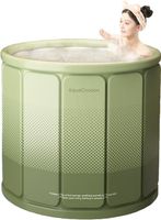 70X65cm Faltbare Badewanne Heiss- Kaltbäder Tragbare kleine