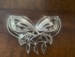 Brosche Schmetterling Silberfarben Jugendstil guter Zustand