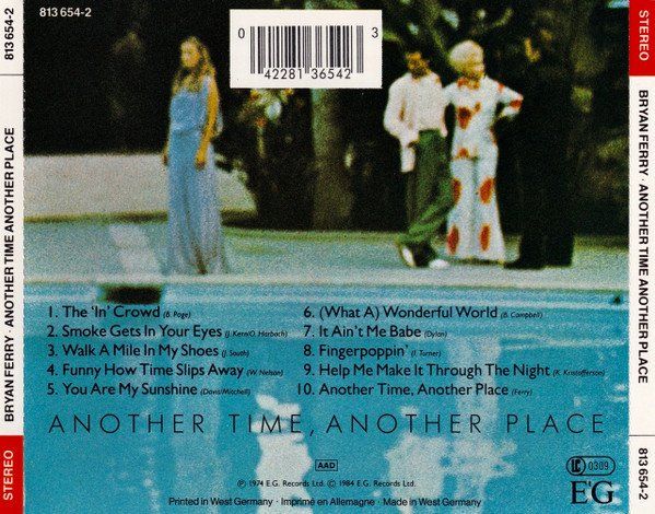 CD: CD Bryan Ferry - Another time another place (1974) – Usato da Möriken AG venduto da mineralia 1