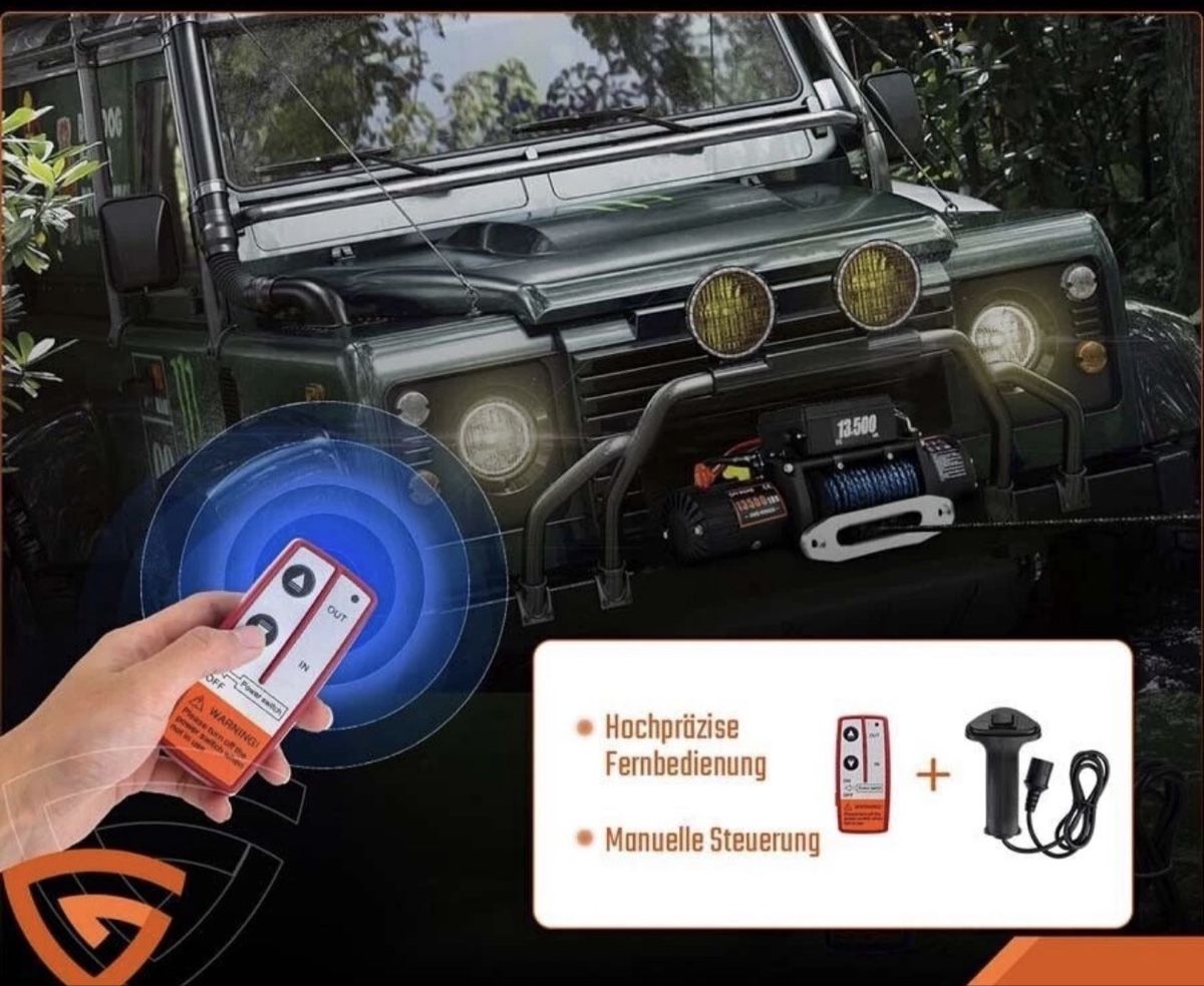 Altro per stoccaggio & trasporto: 12V Elektrische Seilwinde mit 13500LB – Nuovo e nell'imballaggio originale da Wiedlisbach venduto da naj_s6y8 1