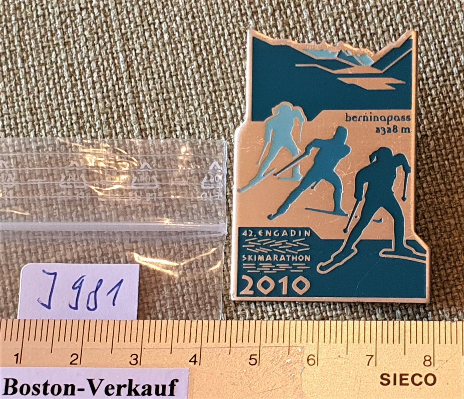 Medaglie: J981 - Engadin Skimarathon 2010 Bernina – Usato da Reinach BL venduto da Boston-Verkauf 2