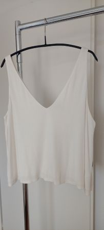 Ungetragenes H&M Top weiss Grösse L
