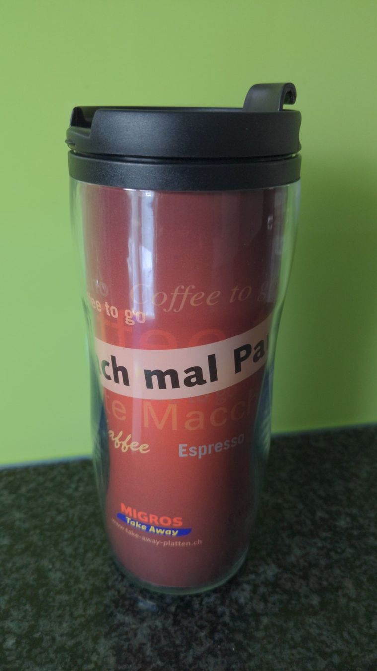 Migros Tazze: Kaffeebecher Migros Take Away – Nuovo (secondo la descrizione) da Sutz venduto da Rawypp 1