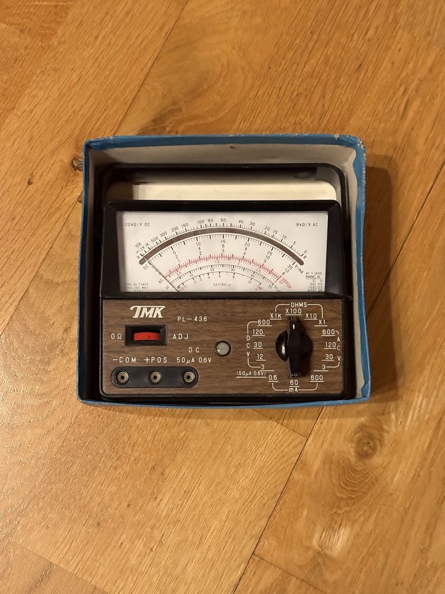 Misurare: TMK Analog Multimeter mit Box – Usato da Sumiswald venduto da MFMF02