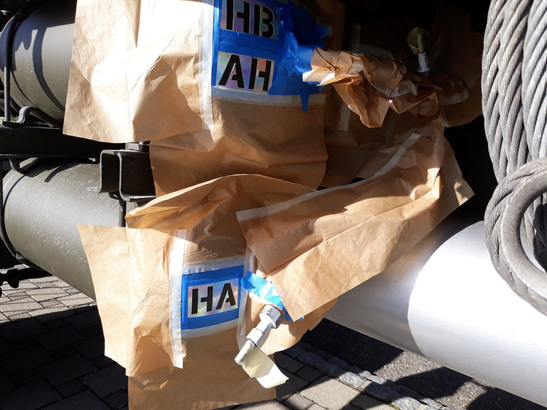 Schablonen: Beschriftungsschablone Saurer 6DM – Neu (gemäss Beschreibung) aus Niederrohrdorf von Rompo 1