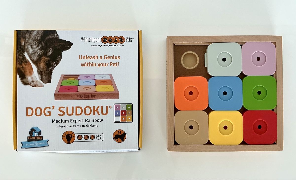 Giocattoli: DOG' SUDOKU® MEDIUM RAINBOW - EXPERT: neuwertig! – Nuovo (secondo la descrizione) da Riken AG venduto da AFM123