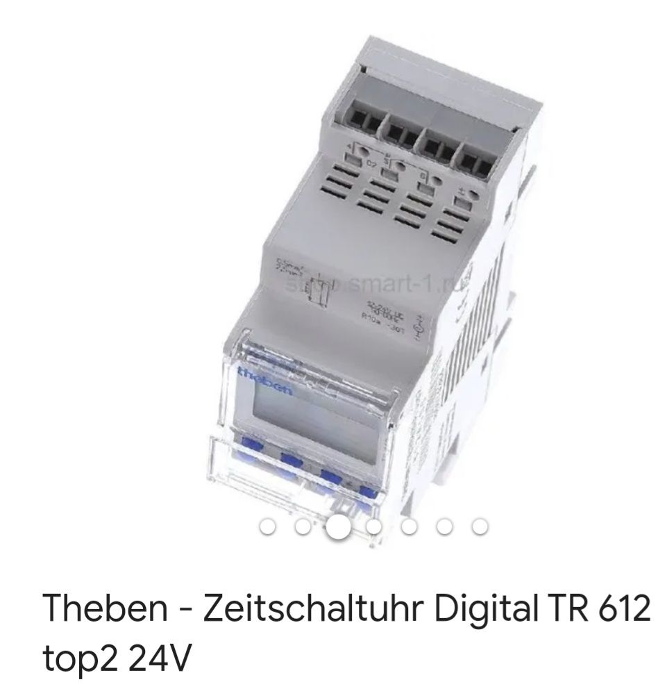 Elektronikbauteile: Theben TR 612 top2 24V Zeitschaltuhr – Neu (gemäss Beschreibung) aus Chur von Sihar 5