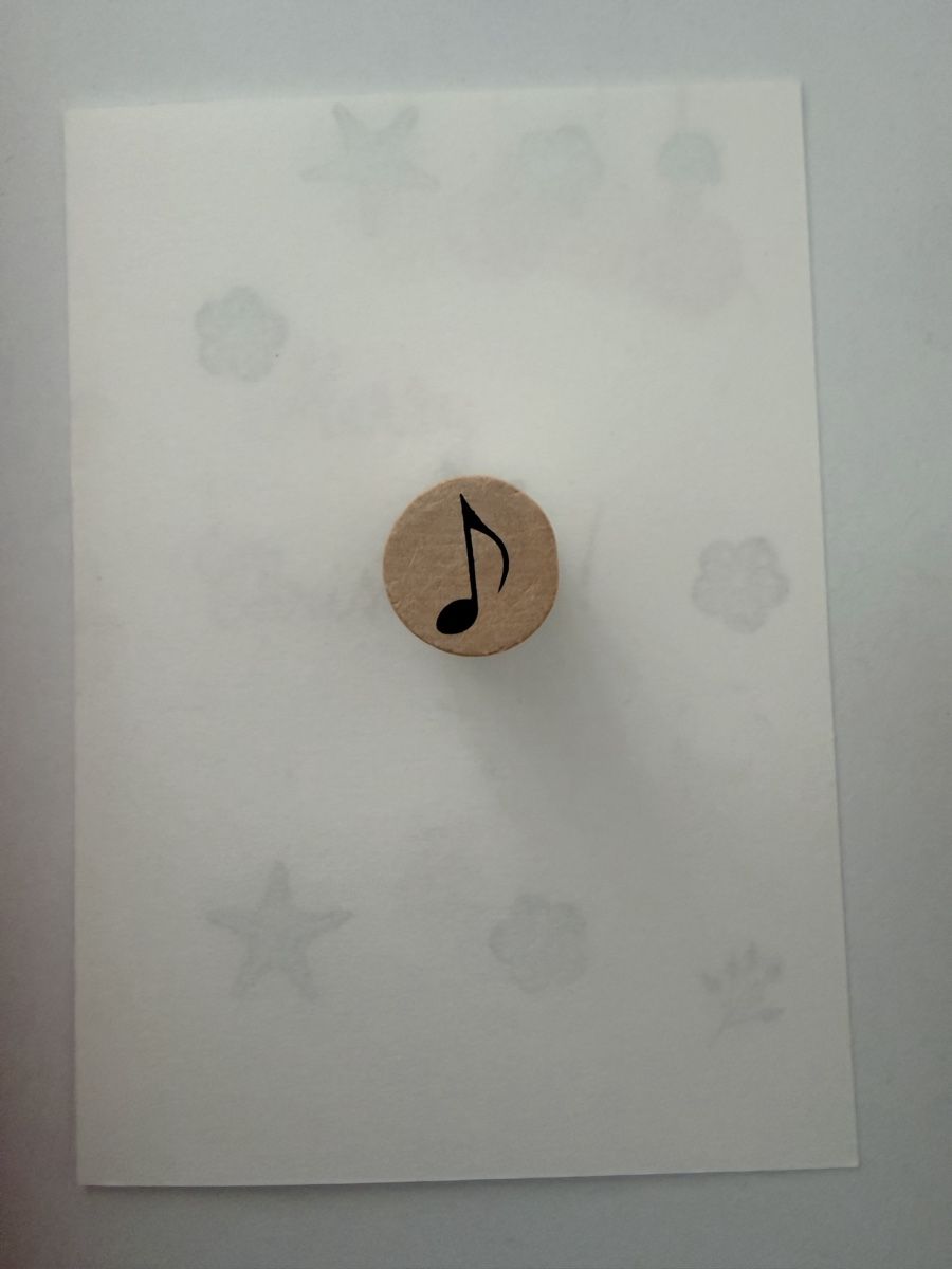 Timbri: Rubber stamp: musical note 🎵 – Nuovo (secondo la descrizione) da Thun venduto da dar_fz6y