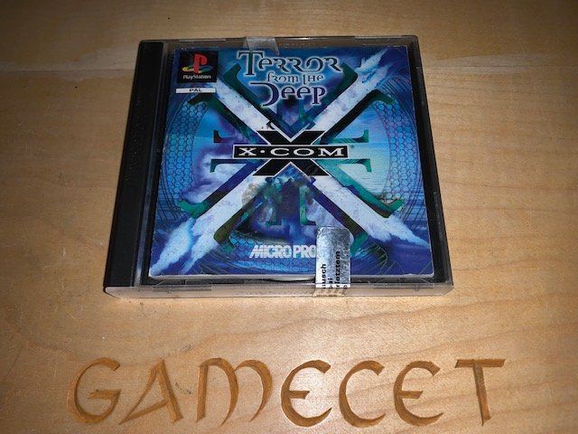 X-Com Terror From The Deep Playstation 1 COMPLET PAL FR CIB