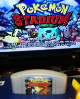 Nintendo 64 - Pokemon Stadium - getestet PAL French N64 1999