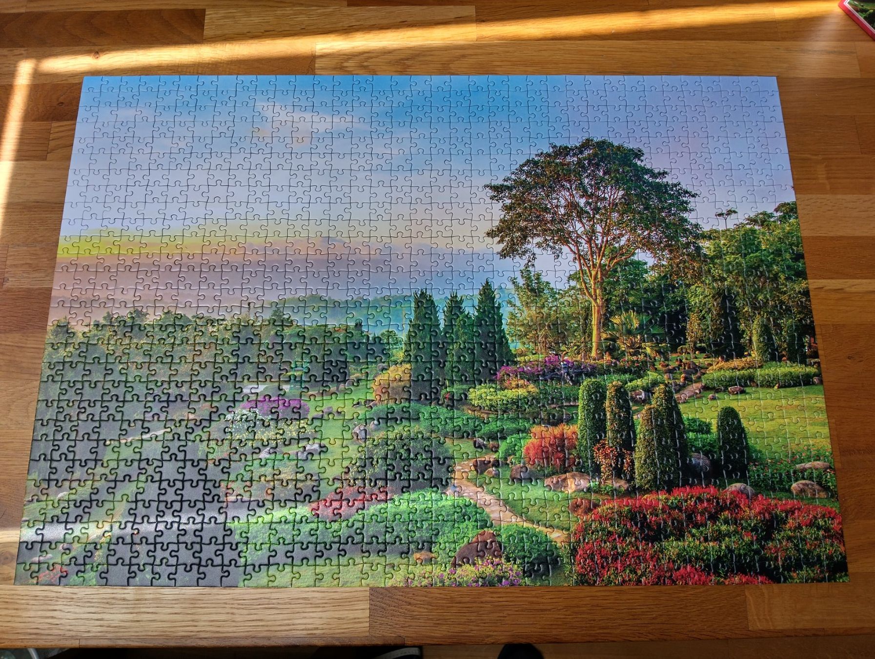 Puzzle: 1000er Puzzle, Alipson, Garten am Berg – Nuovo (secondo la descrizione) da Full-Reuenthal venduto da Ilor0309 1