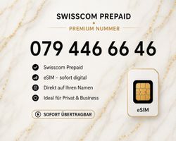 Swisscom Prepaid Premium Nummer