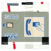 Telefonkarte Luxemburg SC-02 mit Chip SC6 originalverpackt