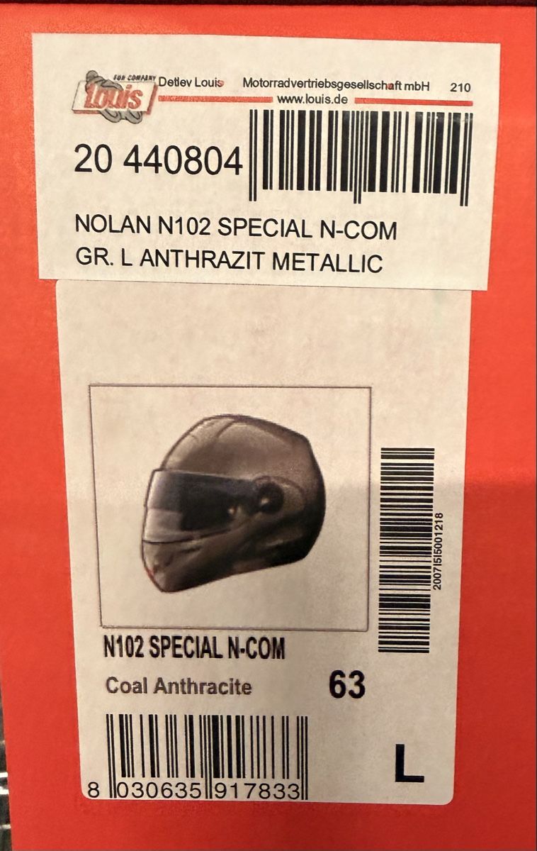 Caschi & visiere: Nolan Motorradhelm Neu Gr. L – Nuovo e nell'imballaggio originale da Unterseen venduto da sunnybiene 2