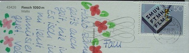 Ansichtskarten: FIESCH Furka-Oberalp-Bahn – Gebraucht aus Jona von philajona 1