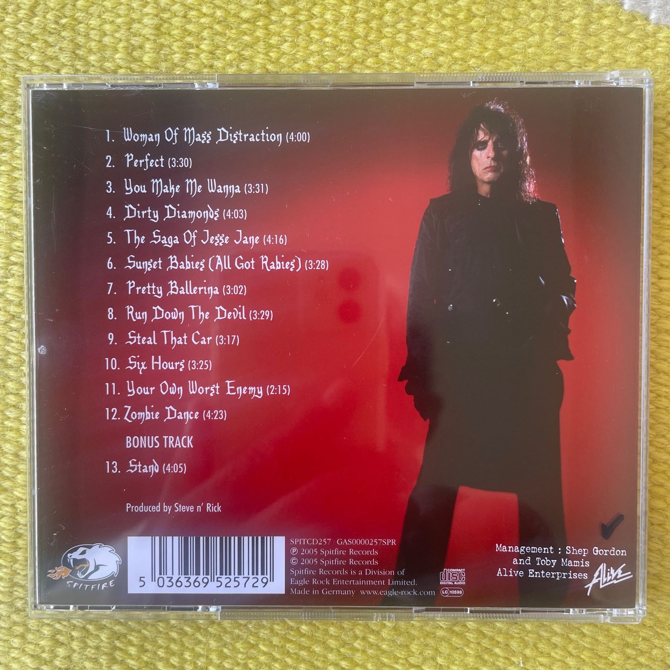 CD: ALICE COOPER-DIRTY DIAMONDS – Usato da Rorschacherberg venduto da CD-Roli 1