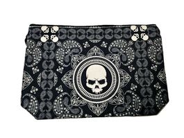 Täschli / Necessaire Gothic Punk Skull Totenkopf