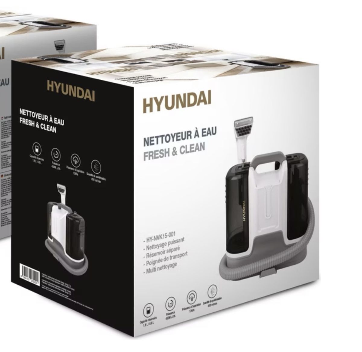 Pulitori a vapore: Hyundai nettoyeur textile – Nuovo e nell'imballaggio originale da Daillens venduto da Colombine06