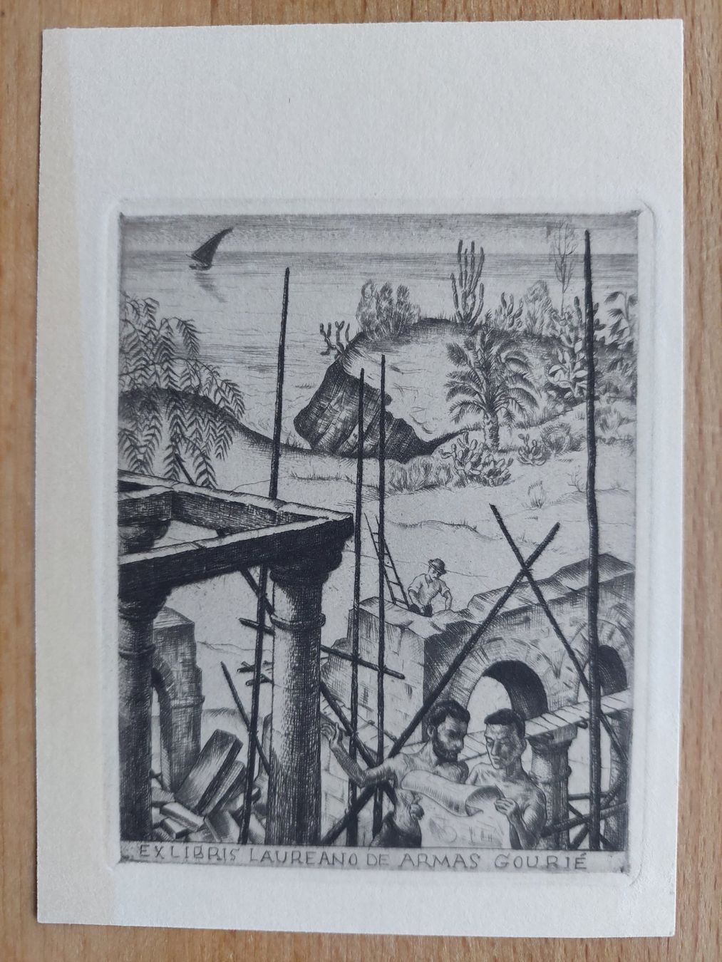 Dipinti: Exlibris Gregor Rabinovitch - Original Radierung – Usato da Obfelden venduto da Knauserig2026