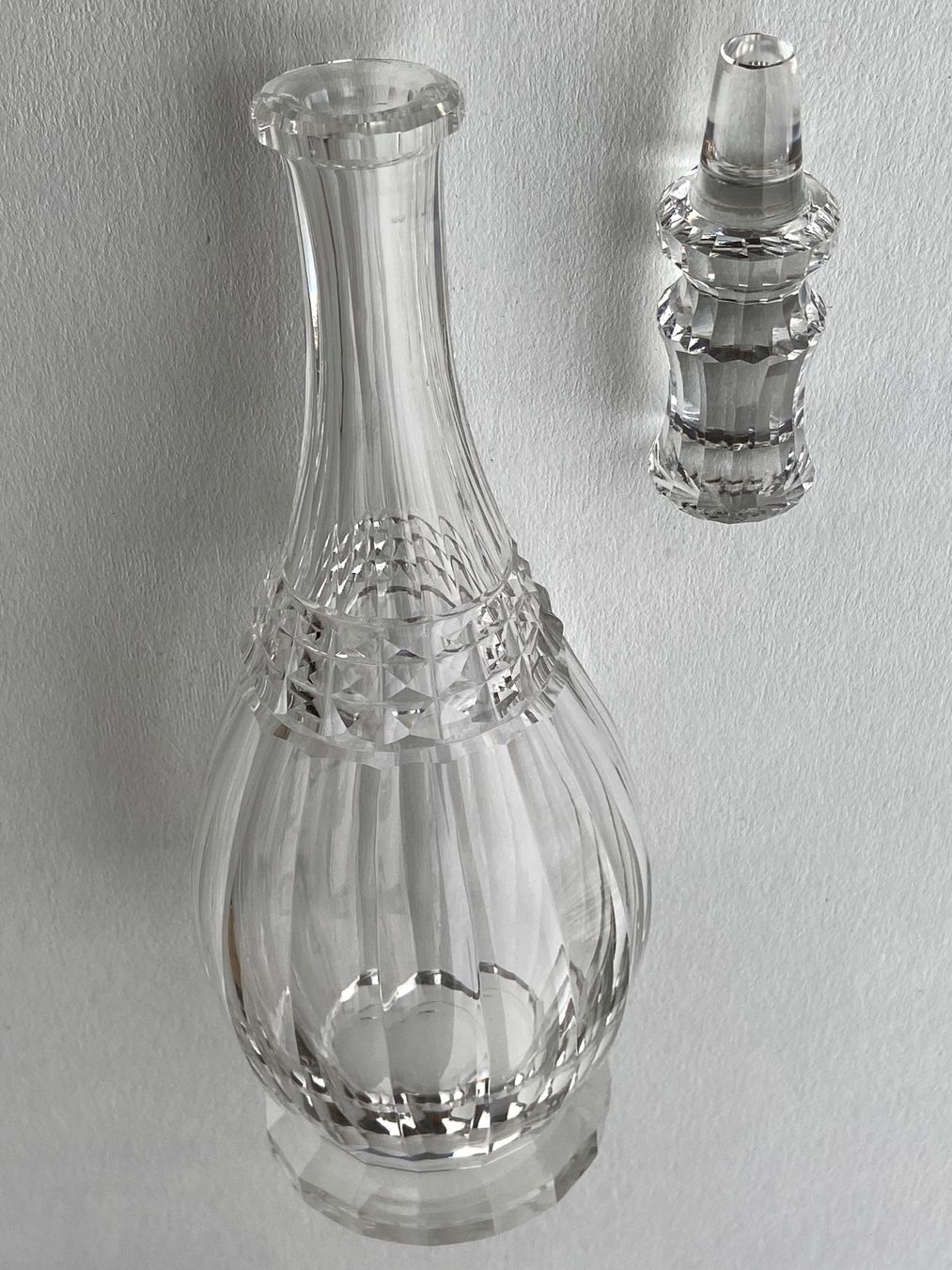 Caraffe: Blei Kristall Karaffe, Vintage, 35 cm – Usato da Lenzburg venduto da han_bx8b 2