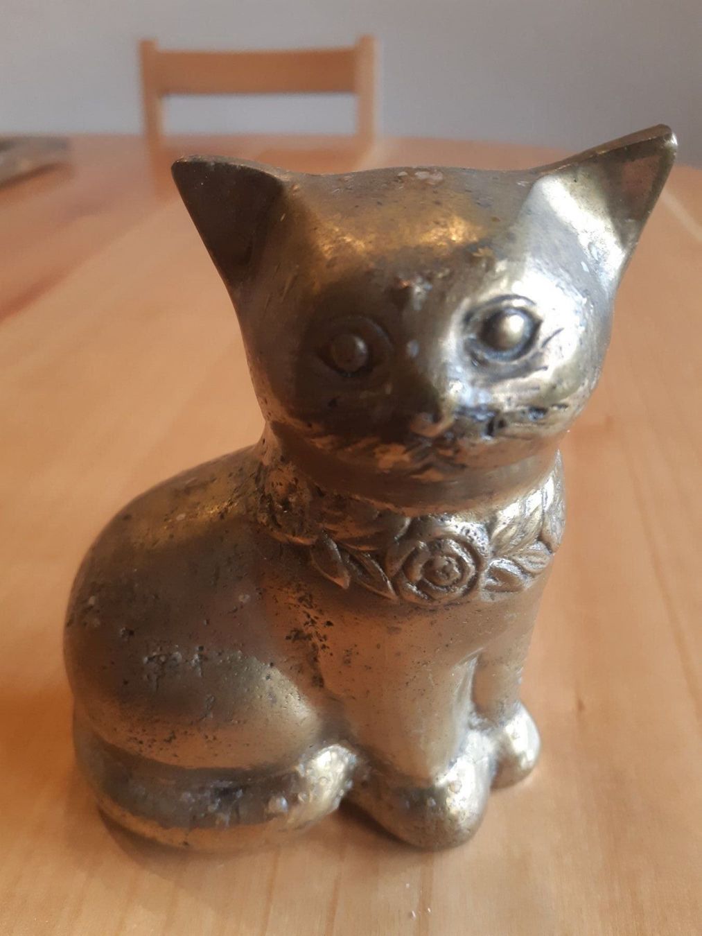Sculture & Statue: Katzen Skulptur Messing – Usato da Grindelwald venduto da carro5