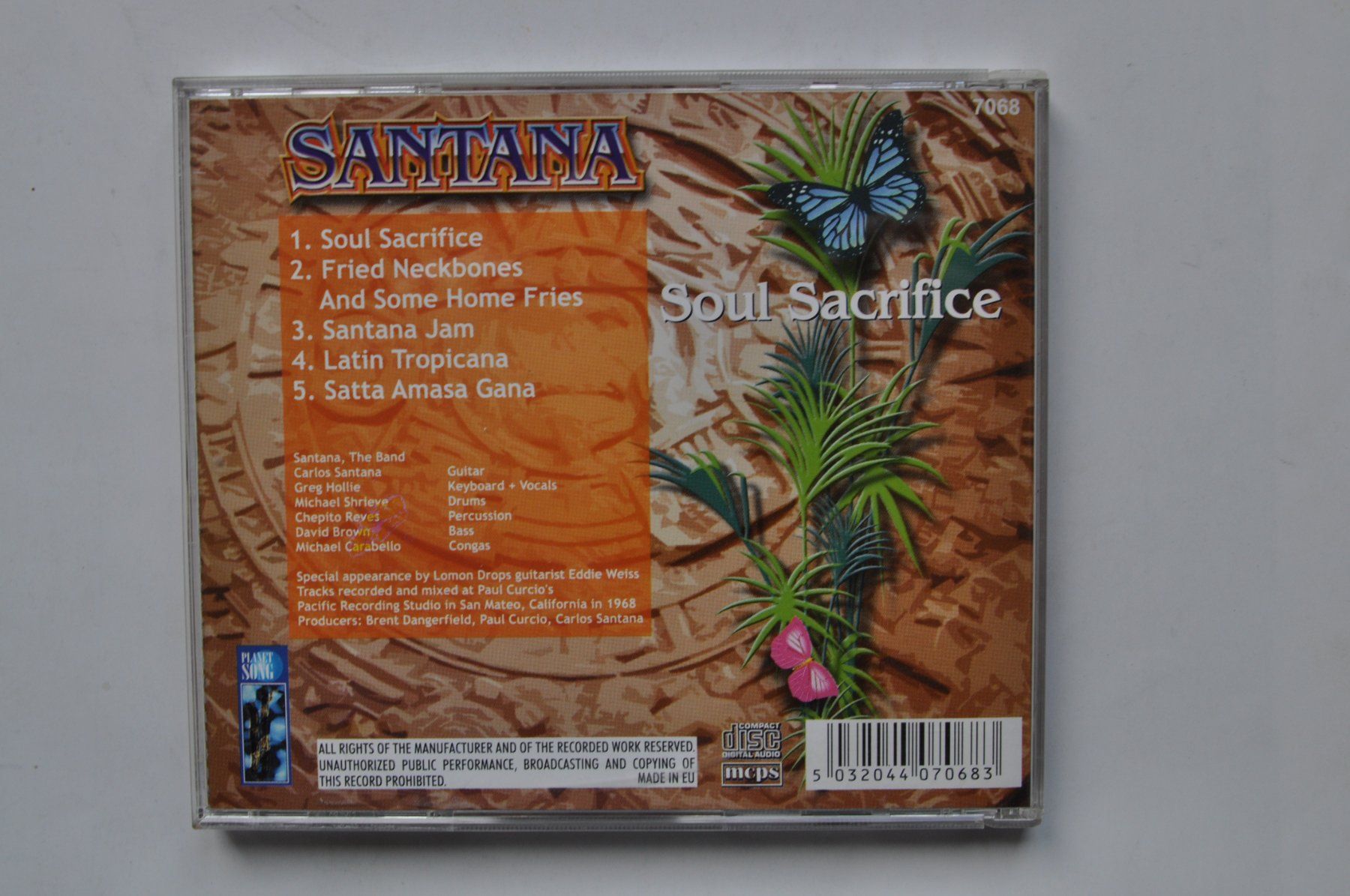 CD: Santana - Soul Sacrifice – Usato da Marin-Epagnier venduto da Vinil68 1