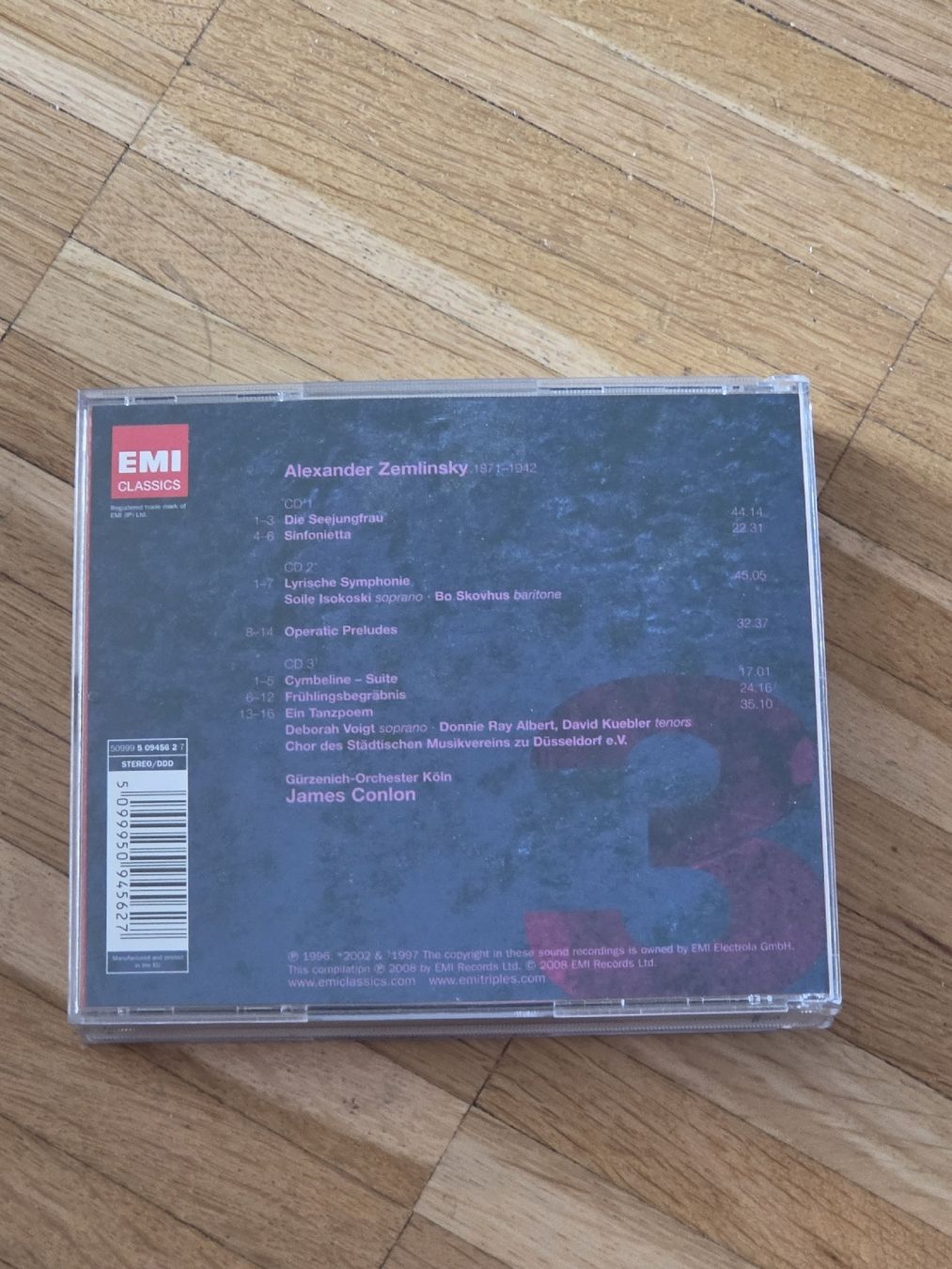 CDs: 3CDs: Zemlinsky: Orchesterwerke – D'occasion à Aesch BL par immon 1