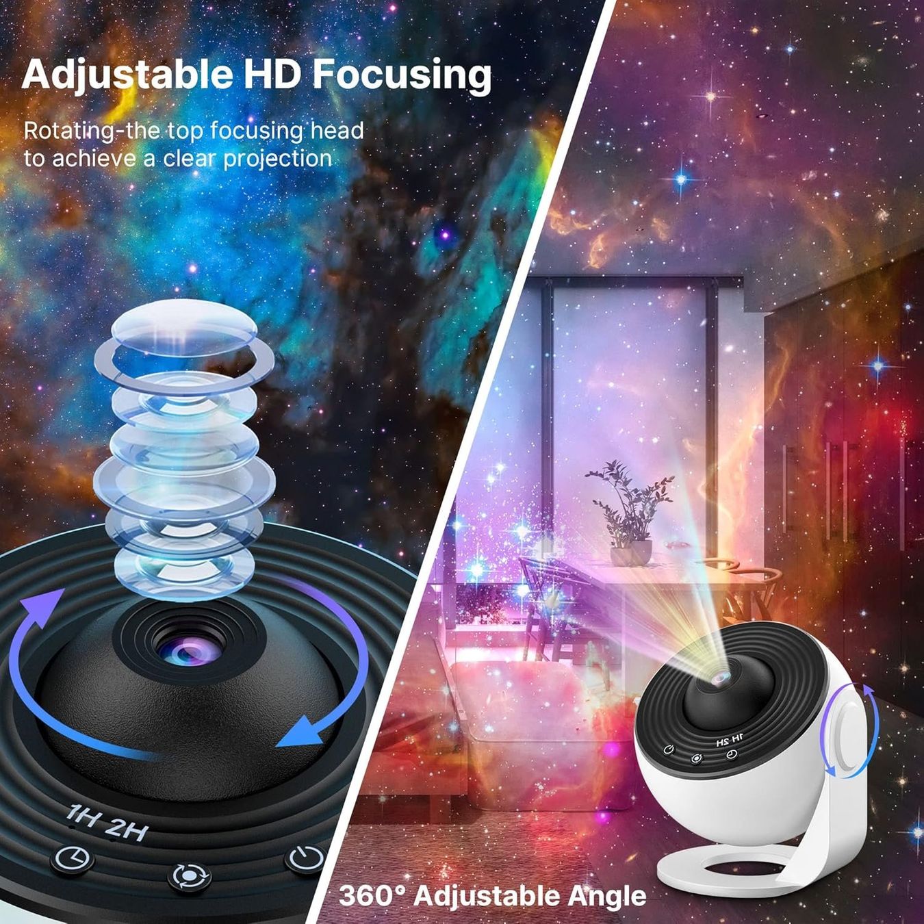 Lampade: Galaxy Planetarium Sternenhimmel Projektor – Nuovo e nell'imballaggio originale da Châtelaine venduto da topshop.switzerland 4