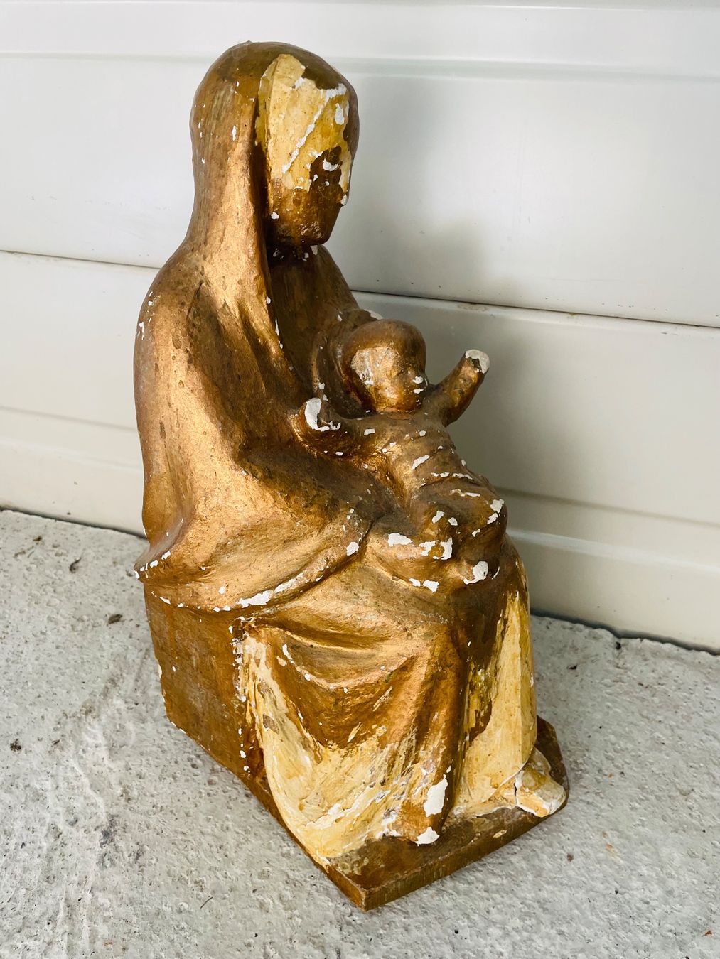 Sculture & Statue: Madonna Figur Skulptur Mutter Gottes – Usato da Lungern venduto da Barbados04 1
