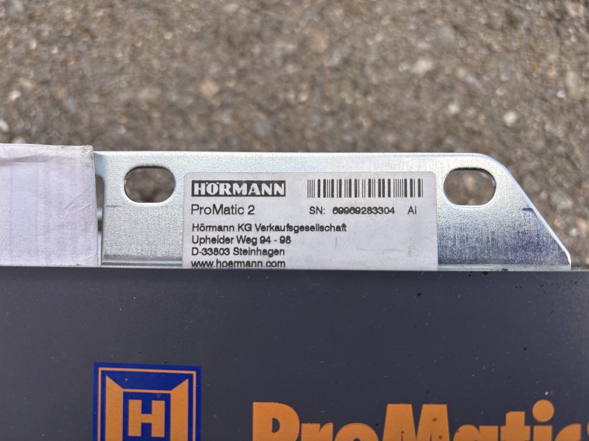 Hörmann Sonstiges Elektromaterial: Hörmann ProMatic Garagentor Antrieb – Gebraucht aus Schwarzenberg LU von benzeler 2