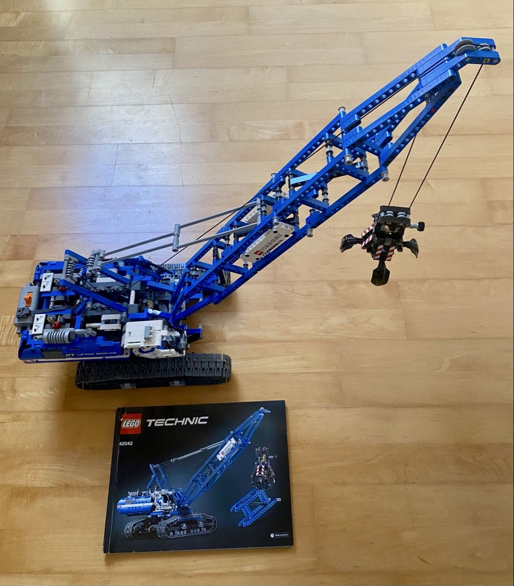 Lego Giocattoli: Lego Technik 42042 blauer Seilbagger – Nuovo (secondo la descrizione) da Küssnacht am Rigi venduto da Hluchs