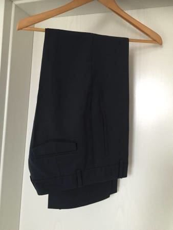 Elegante Damenhose grau Gr. 36