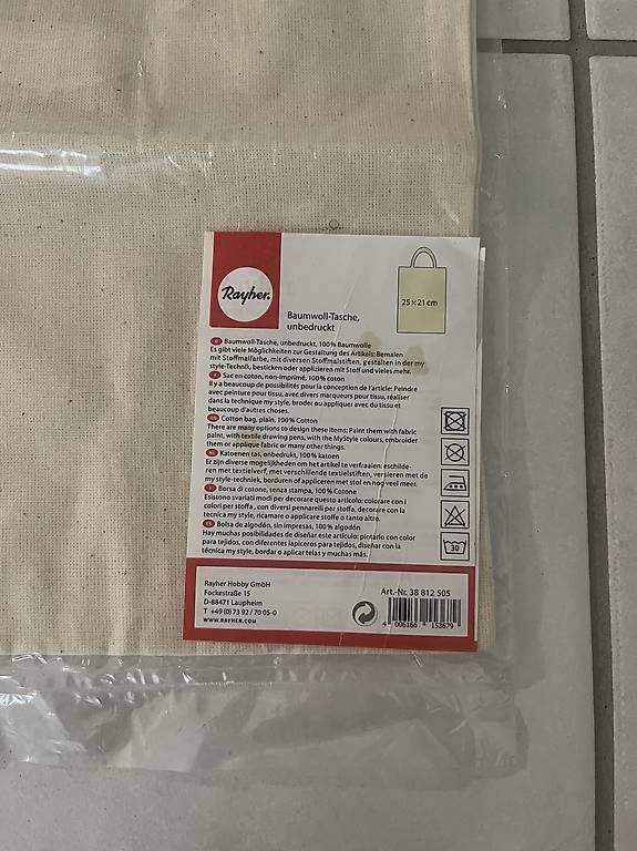 Kit bricolage: Turnsack & Stoffbeutel zum Basteln – Nuovo e nell'imballaggio originale da Spiez venduto da nomii20 2