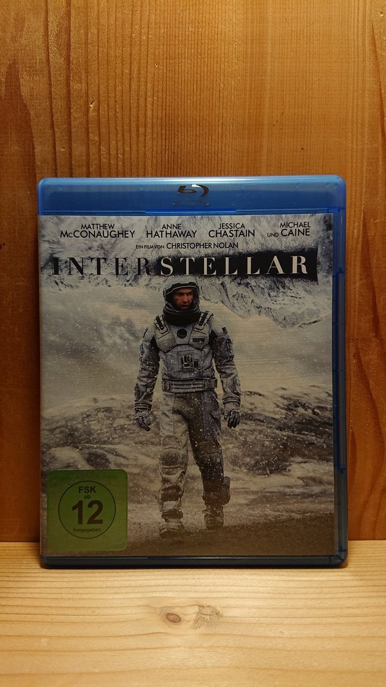 Alle DVDs: INTERSTELLAR Blu-Ray mit Matthew Mcconaughey – Gebraucht aus Wilderswil von Exebub