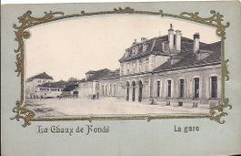 LA CHAUX - de - FONDS, la gare