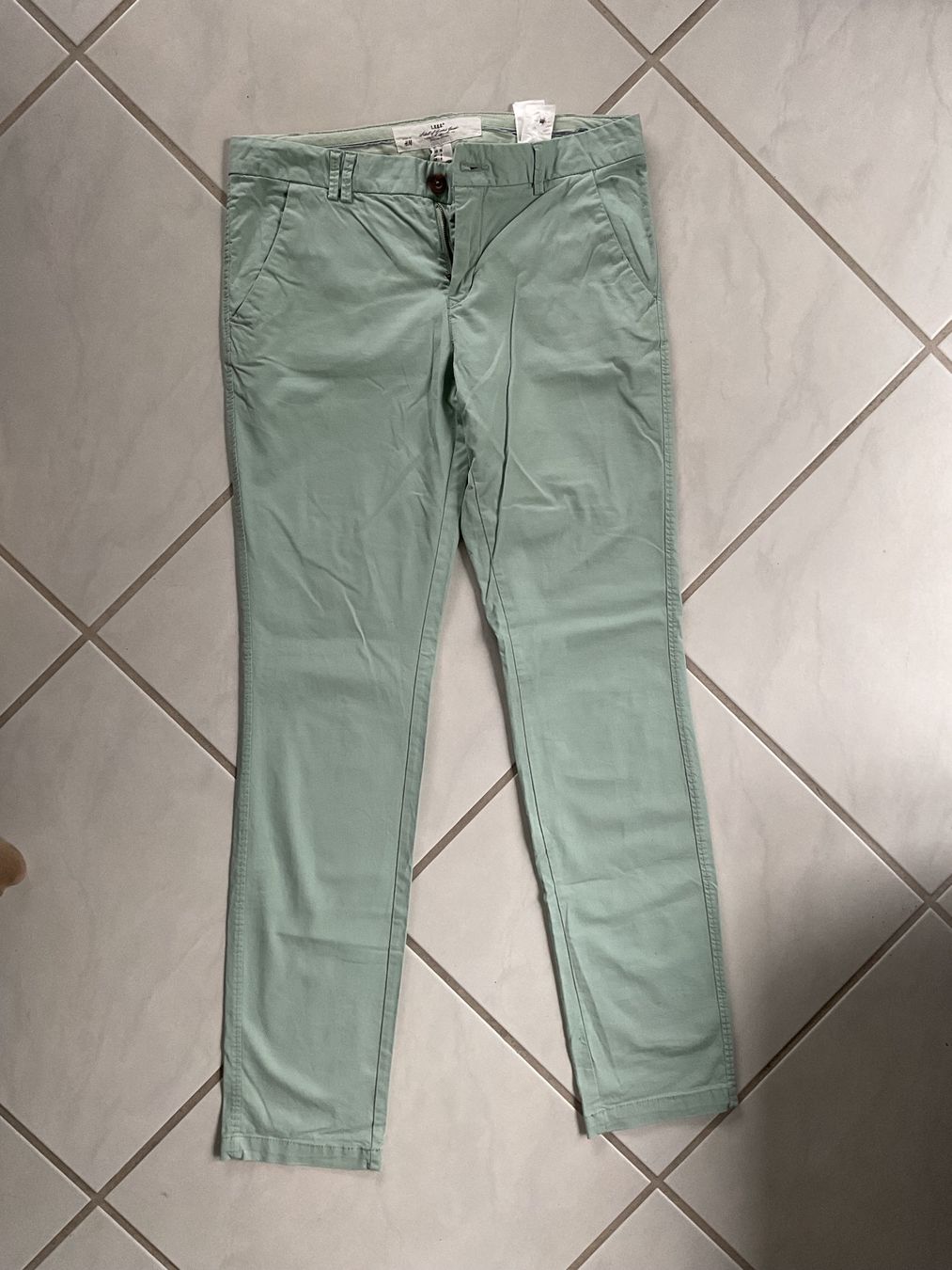 Pantaloni: H&M Hose Hellgrün, Grösse 38 – Usato da Adliswil venduto da bei_2b57 1