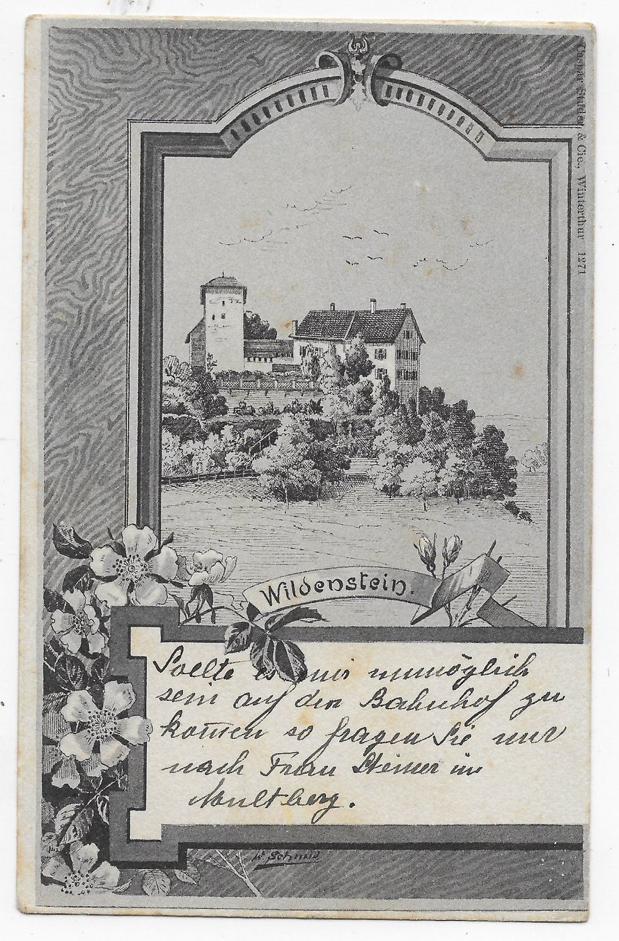 Ansichtskarten: Wildenstein – Gebraucht aus Hefenhofen von Richsalz