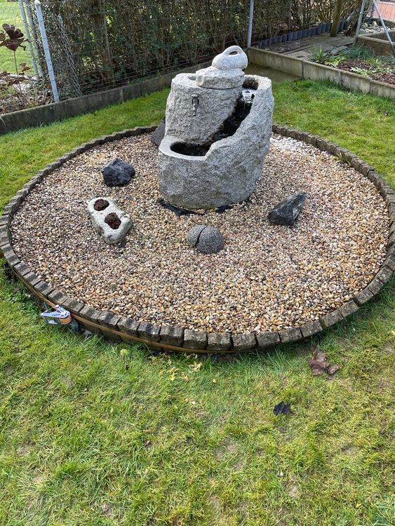 Steinbrunnen für Garten Kaufen auf Ricardo