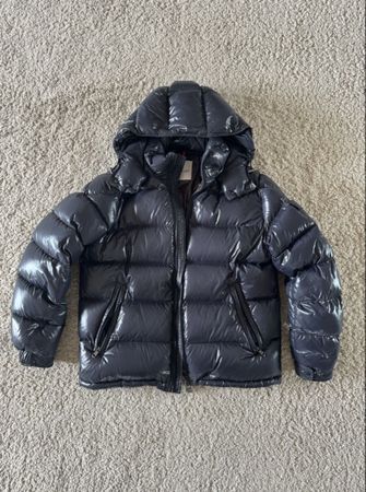 Moncler Daunenjacke in navy blue Gr. 5 (EU46)