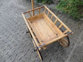 Nr. 5 Orginal neu restauriertes Leiterwägeli / Leiterwagen