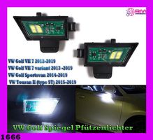 Volkswagen VW Golf Spiegel Pfützenlichter
