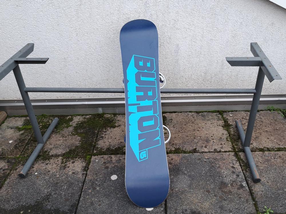 Burton Chopper 121 Snowboard mit Bindungen Schuhe Acheter sur