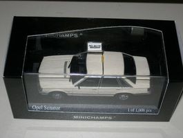 Opel Senator 1980 TAXI * Minichamps 1:43
