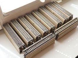 Märklin 100 x Gerade M-Gleis H0 Schienen 5106