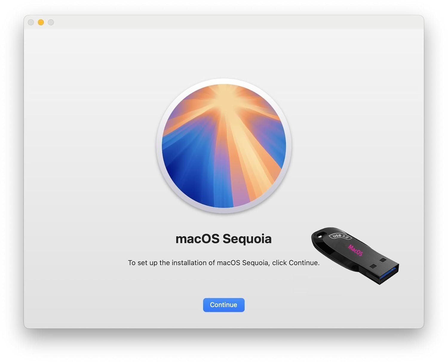 Clé USB Bootable Pour MacOS Sequoia (OS X 15) - Installation Facile