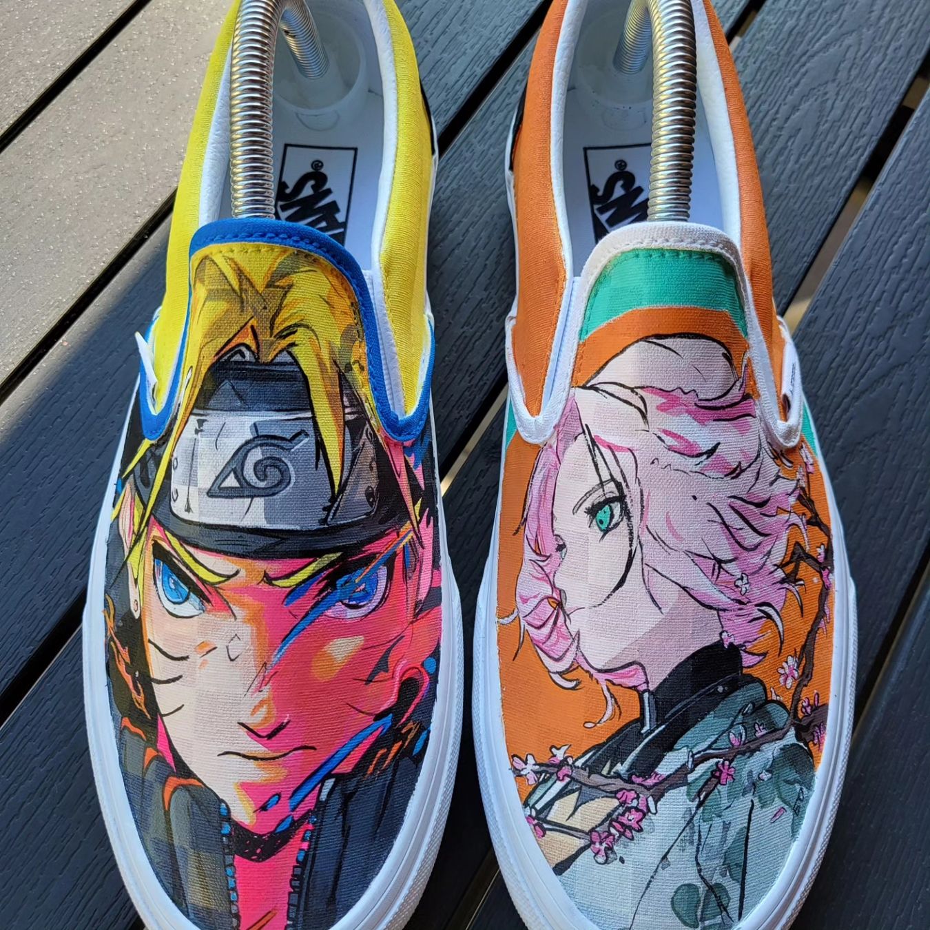 Vans Herrenschuhe: Custom Naruto Vans – Neu und originalverpackt aus Camignolo von Hakunamat5