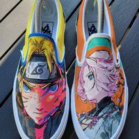 Custom Naruto Vans