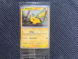 Pokemon Pikachu Holo snowflake Scarlet Violet 151 sealed