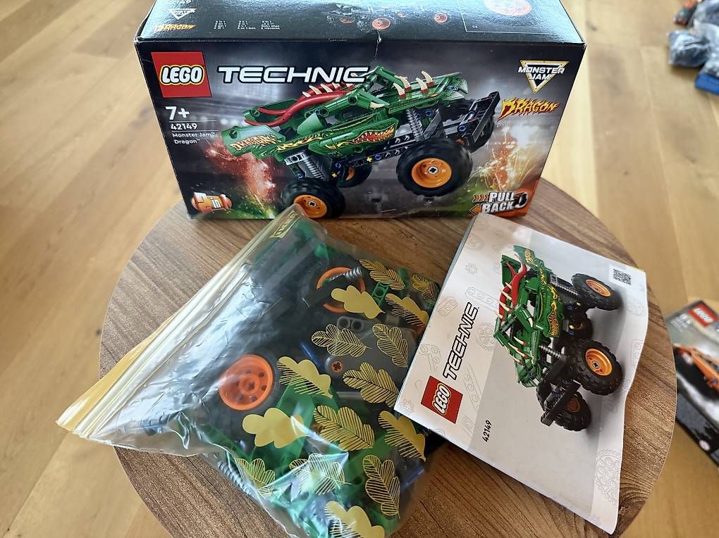 Lego Kit di costruzioni: Lego Tchnic Monster Jam Dragon 42149 – Usato da bellach venduto da tarzan41